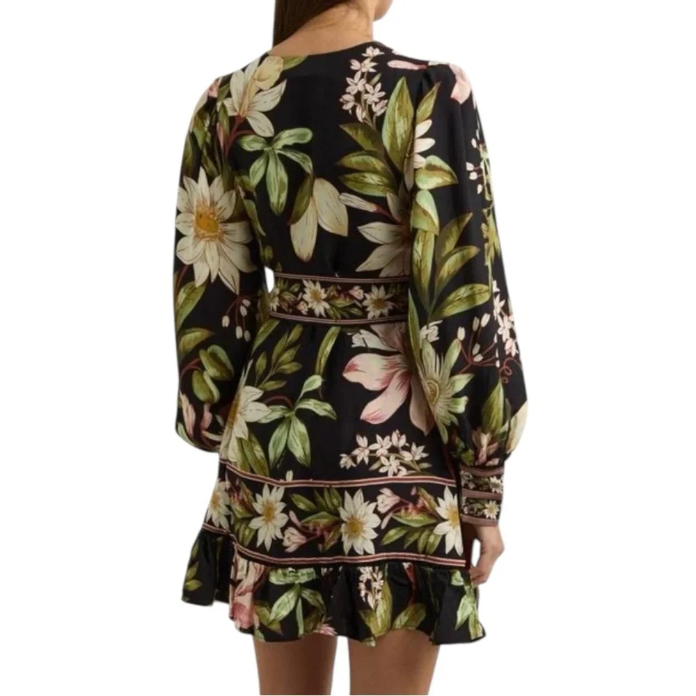NWT FARM Rio Surreal Flowers Dress Size S